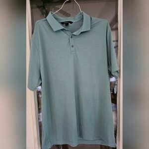Mercer + Mettle Men's Light Green Polo Shirt 2XL